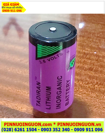 Pin Tadiran TL-5930; Pin TL-5930; Pin nuôi nguồn PLC Tadiran TL-5930 lithium 3.6v D 19000mAh _Xuất xứ Israel